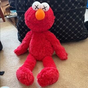 Kaws Elmo plush